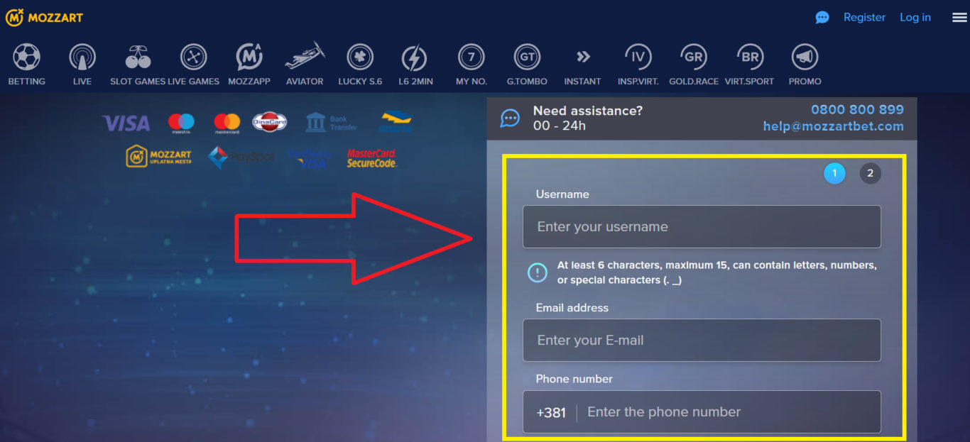 Getting Started with Mozzartbet: Registration Process